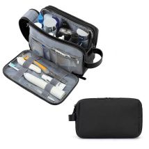 Trousse De Toilette Spacieuse Avec Poignée Black