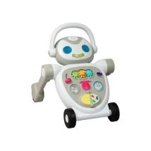 Trotteur Marcheur Nono Le Robot Bambisol Plastique Blanc 41x53x12 Cm Bambisol