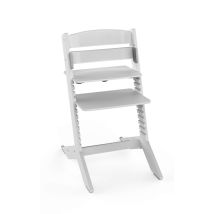 Nala - Chaise Haute En Bois Bébé Et Enfant Grise