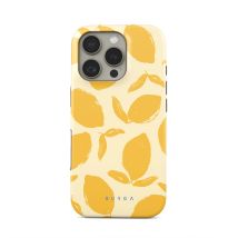 Coque Pour Iphone 16 Pro Max Magsafe Tough Antichocs Modèle Lemon Tart Jaune Burga