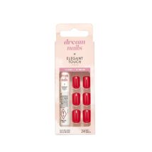 Elegant Touch - Faux Ongles Dream Nails Red Elegant Touch - Le Paquet De 24 Ongles