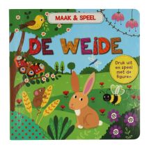 Livre De Jeu En Carton « De Weide » : Créez Et Amusez-vous