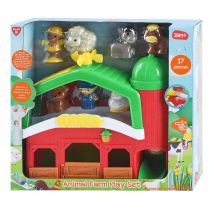 Ensemble De Jeu À La Ferme Avec Animaux - 17 Pièces