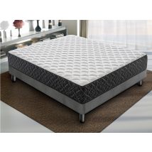 Matelas 140x200 À Mémoire De Forme - Epaisseur 30 Cm - Orthopédique - Rigidité H3 9 Zones De Comfort