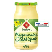 Lesieur - Mayonnaise Classique Avec Huile De Colza Lesieur - Le Pot De 475g