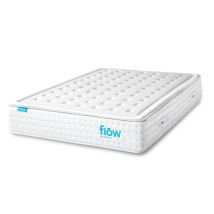 Cecotec Matelas Flow Hybridluxe Fresh 6900 90x190. Matelas Hybride Avec 14 Couches D'une Hauteur De 31 Cm, Noyau Avec Re