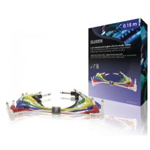 Sweex Câble Mono-audio 3.5 M - 3.5 M Mono 6,35 Mm, Mâle - 6,35 Mm, Mâle 0.15 M Gris F
