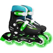 Patin en ligne ajustable avec roues lumineuses SKIDS CONTROL