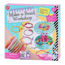 Playgo Kit Créatif — Perles Et Fils Multicolores Pour Bracelets, Colliers Et Bracelets De Cheville
