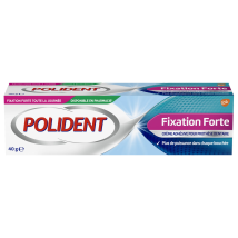 Polident - Crème Fixative Forte Pour Appareils Dentaires Polident - Le Tube De 40g