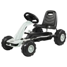 Quad Enfant 3-5 Ans - Voiture À Pédales 2 Freins À Main Sur Roues Arrières - 4 Roues Métal Plastique