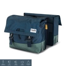 Sacoches À Vélo Recyclé 40l Bleu Vert