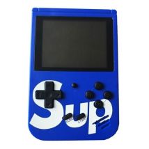 Smtk Mini Retro Console Affichage Intégré 400 Jeux Bleu