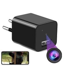Prise Caméra Espion Wifi Full Hd 1080p Vision Nocturne Détection Mouvement + Sd 32go Yonis