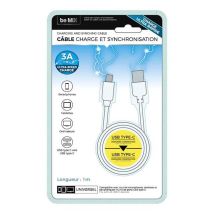 Câble Port Usb-c "charge & Synchronisation" 100cm Blanc