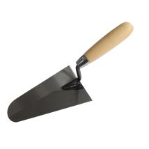 Truelle Italienne - Acier - Ronde - Bois - 180 Mm