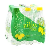 Zilia - Eau Minérale Gazeuse Aromatisée Citron Zilia - 9x40cl