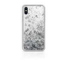 White Diamonds Sparkle Coque De Protection Pour Téléphones Portables 14,7 Cm (5.8") Housse Argent, Transparent