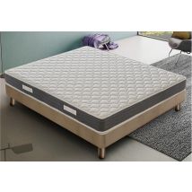 Matelas Ressorts Ensachés 80x200 Cm Accueil Mousse Hr Epaisseur 22 Cm