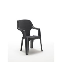 Fauteuil De Jardin En Résine Gris Parma Bica