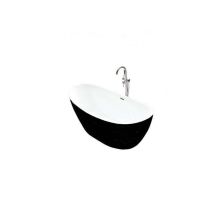 Maya - Baignoire Ilot - Noir - 80x150x68cm