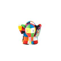 Peluche Elmer Multicolore - Longueur 12cm X Largeur 17 Cm X Hauteur 17,5cm