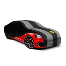 Couvre Voiture Interieur - Housse Voiture Protection 1 Couche Taille Xl (530x178x120 Cm), Noir