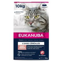 Eukanuba Chat Senior Grain Free Riche En Saumon - 10 Kg