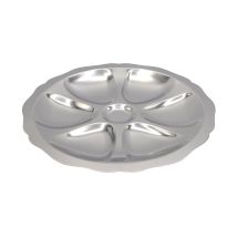 Assiette 6 Huîtres En Inox