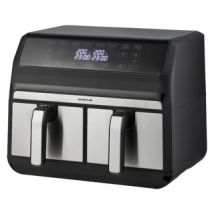 Friteuse À Air Chaud Inventum Gf800hld Double 2x 4l Noir 1700w