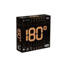 Jeu De Société 180° Party Cartes Papier Noir Et Orange 70 Cartes Widyka