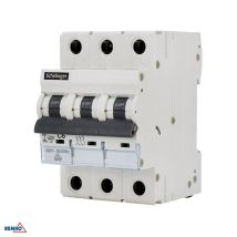 Disjoncteur Différentiel 3p 50a - Courbe C - 6ka - 400v - Schelinger