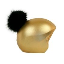 Exclusive Gold Black Pon-pon