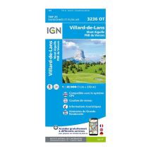 Carte Topographique Ign Villard-de-lans Mont Aiguille Pnr Du Vercors 3236 Ot