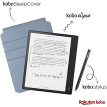 Pack Liseuse Bloc Note Kobo Elipsa - 10 - 32go + Etui Sleepcover + Stylet