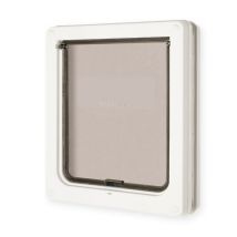 Porte Pet Mate 26,7 X 22 Cm Blanc Chatière
