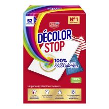 Decolor Stop - Lingettes Protection Couleurs Decolor Stop - La Boite De 52 Pièces