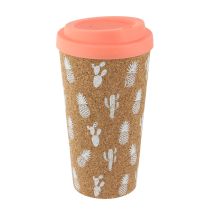 Mug De Transport En Liège Exotic - 450 Ml