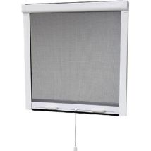 Moustiquaire De Fenetre En Pvc L100 X H145 Cm - Recoupable En Largeur Et Hauteur