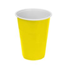 Lot De Verres Réutilisables Algon Jaune 10 Unités 450 Ml