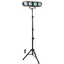 Lyre Dj Party De 4 Par À Led Funled Gris