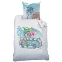Housse De Couette Imprimé - Van Volkswagen - 140 X200 - Cti
