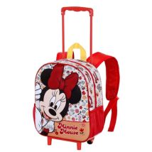 Karactermania Disney Minnie Mouse 3d Flower Small Wheeled Sac À Dos Cartable Sac À Dos Multicolore