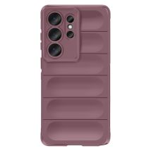 Coque Pour Galaxy S26 Ultra Souple Antichoc Compatible Recharge Sans Fil Qi Violet Clair Amorus