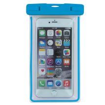 Pochette Étanche Ipx8 Pour Smartphone Immersion 10 Mètres Bleu Wantalis