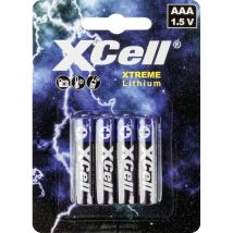 Xcell 145874 Pile Domestique Batterie Rechargeable Aaa Lithium