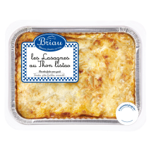 Maison Briau - Plat Cuisiné Lasagnes Au Thon Maison Briau - La Barquette De 850g