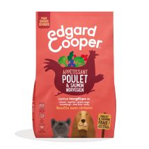 Edgard Cooper - Croquettes Sans Céréales Poulet & Saumon Pour Chien Senior