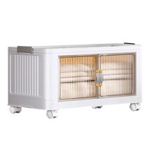 Armoire De Rangement Double Joybos Blanche