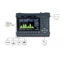 Tecatel Mesureur De Champ Dvb-s2x, Dvb-t/t2, Dvb-c + Fibre Cctv